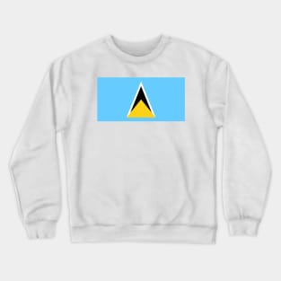 Flag of Saint Lucia Crewneck Sweatshirt